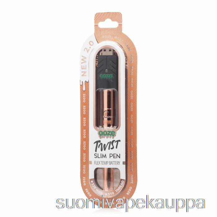 Vape Netistä Ooze Slim Twist Pen 2.0 Flex Temp Akku Ruusukulta